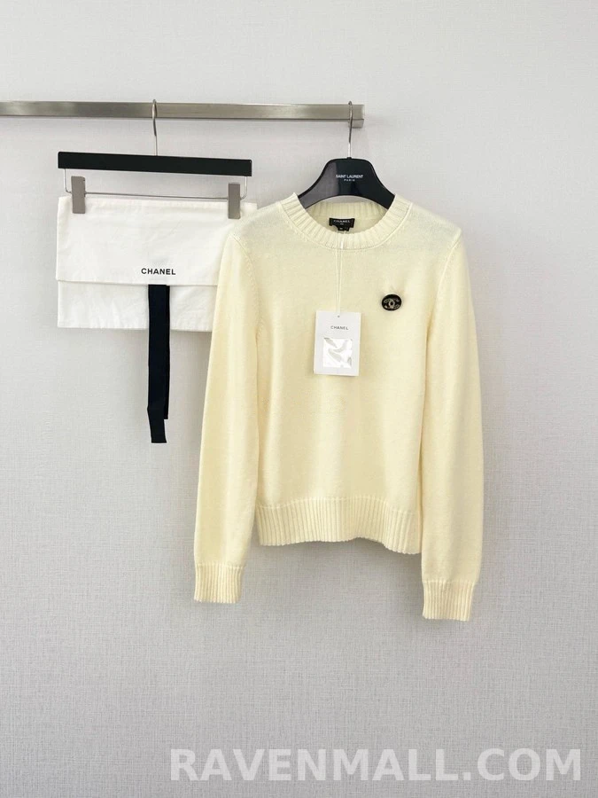 샤넬 샤넬 로고 긴팔 티셔츠 상세 이미지