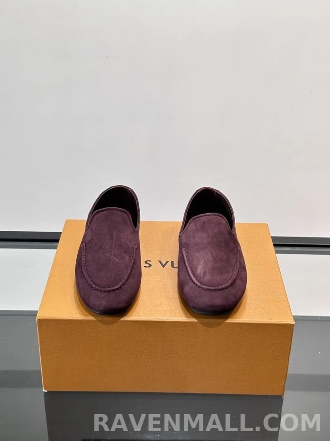 루이비통 루이비통 스웨이드 로퍼 상세 이미지