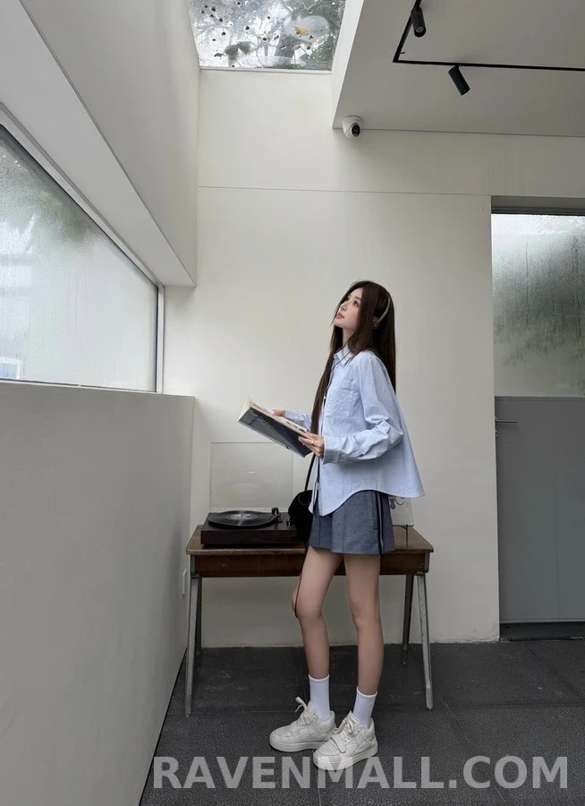 로에베 로에베 아나그램 자수 셔츠 상세 이미지