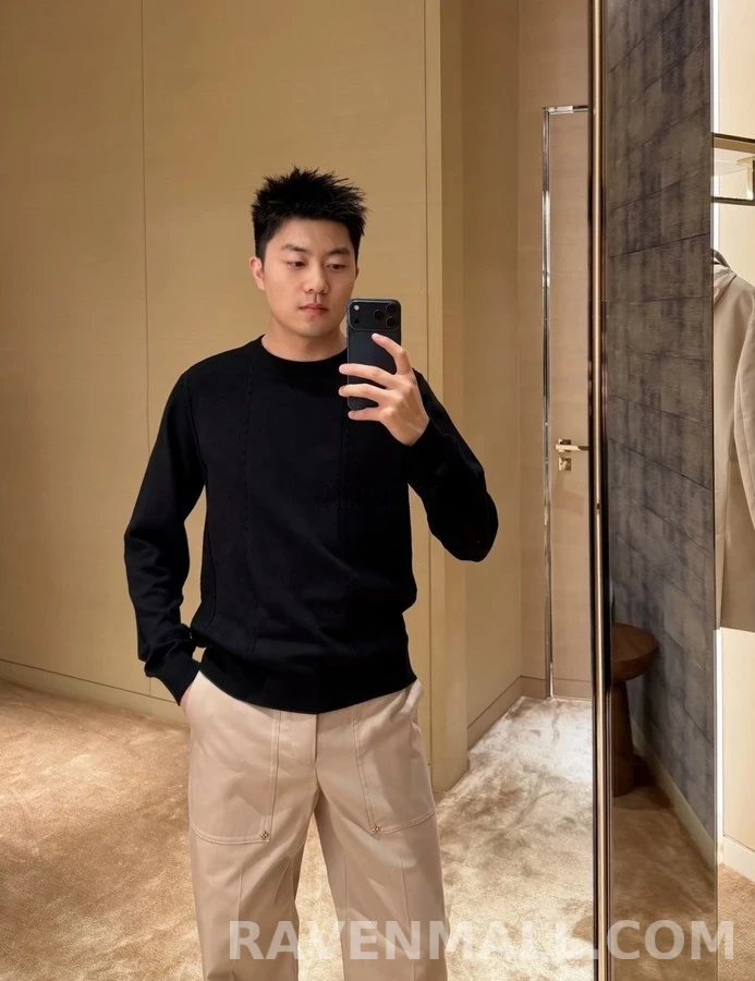 루이비통 루이비통 모노그램 자카드 니트 스웨터 상세 이미지