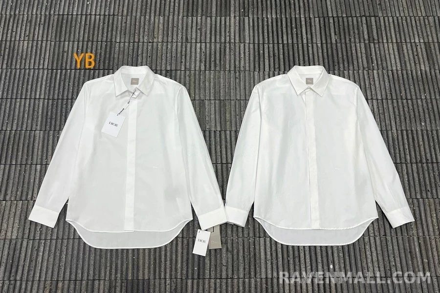 디올 디올 자수 긴팔 티셔츠 상세 이미지