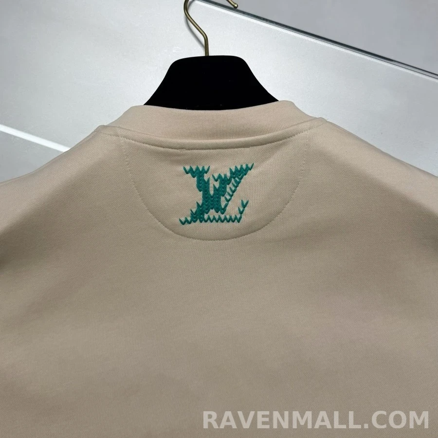 루이비통 루이비통 레터링 로고 맨투맨 상세 이미지