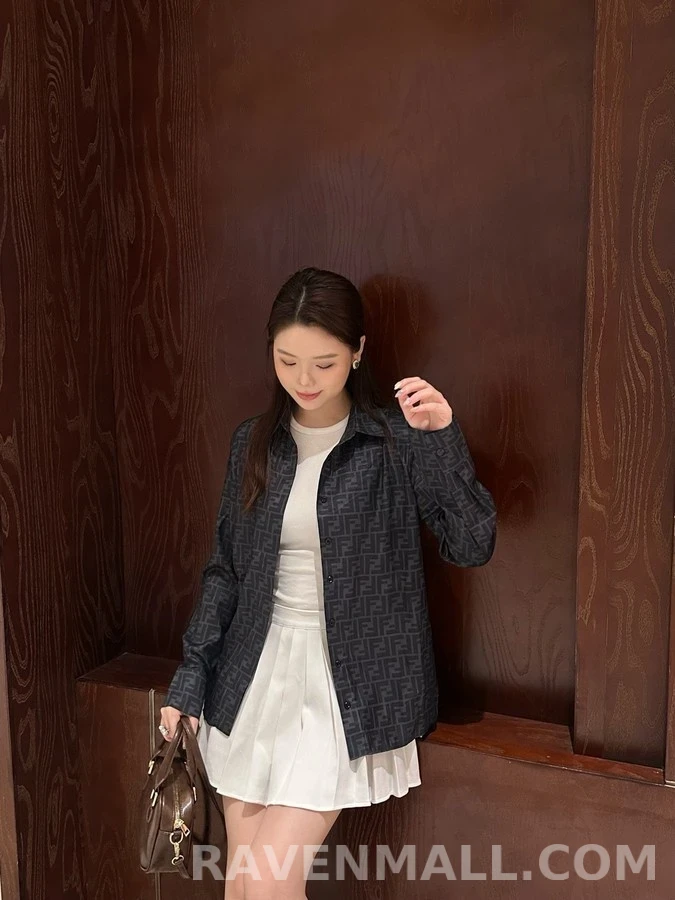 펜디 펜디 모노그램 셔츠 상세 이미지