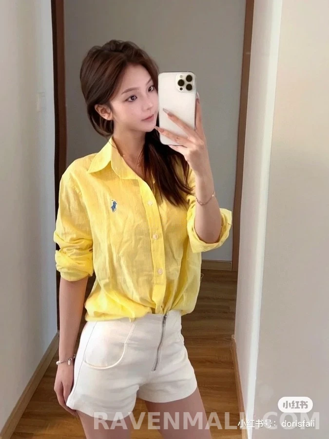 폴로 랄프 로렌 폴로 랄프 로렌 포니 자수 셔츠 상세 이미지