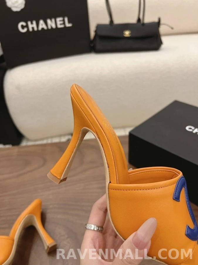 샤넬 샤넬 뮬 힐 상세 이미지
