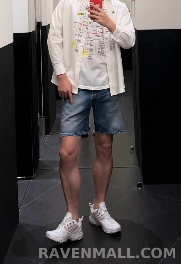 메종 마르지엘라 메종마르지엘라 그래픽 프린트 긴팔 셔츠 상세 이미지