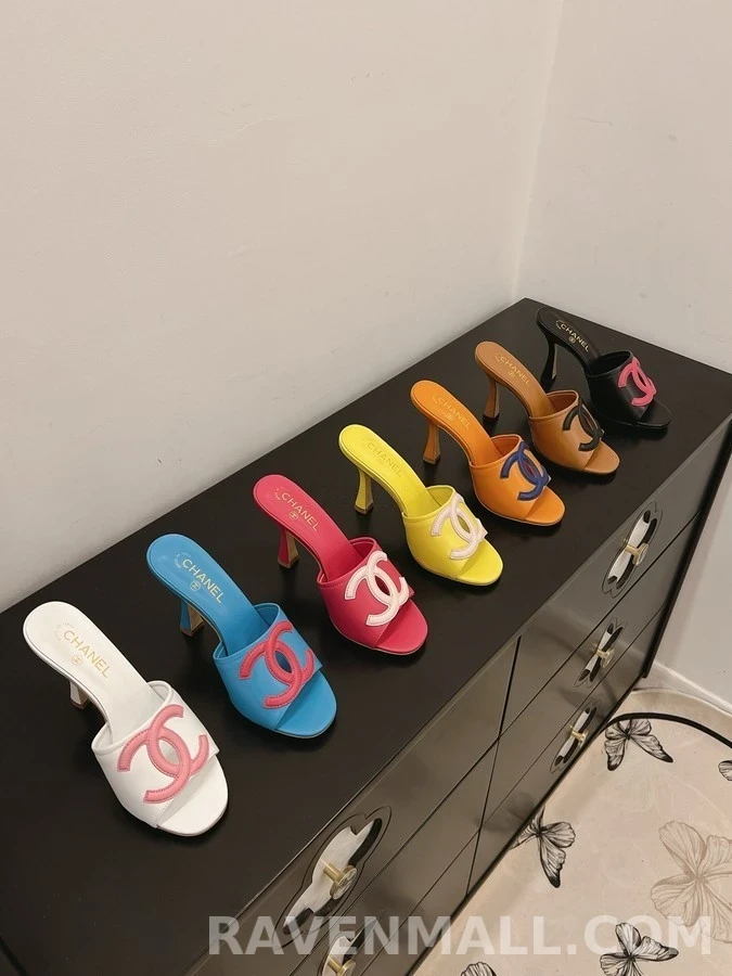 샤넬 샤넬 로고 뮬 상세 이미지