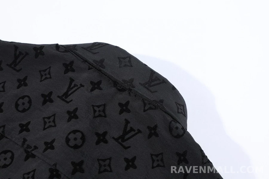 루이비통 루이비통 모노그램 플록 셔츠 상세 이미지