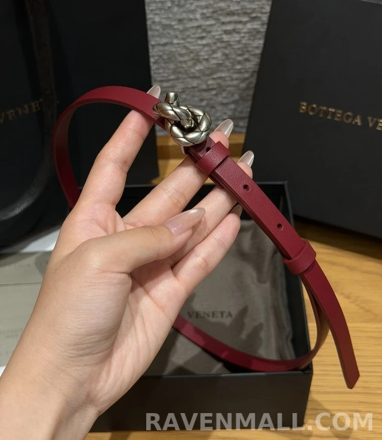 보테가베네타 보테가 베네타 스몰 노트 벨트 상세 이미지