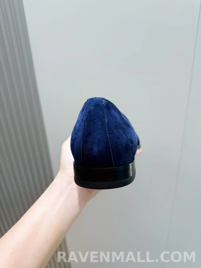 돌체앤가바나 돌체앤가바나 자수 스웨이드 로퍼 상세 이미지