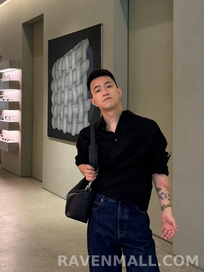 로에베 로에베 아나그램 자수 긴팔 셔츠 상세 이미지