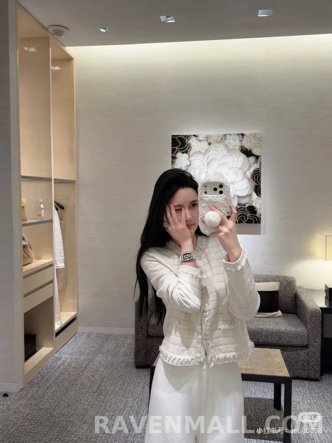 샤넬 샤넬 아이스 큐브 퀼팅 가디건 상세 이미지