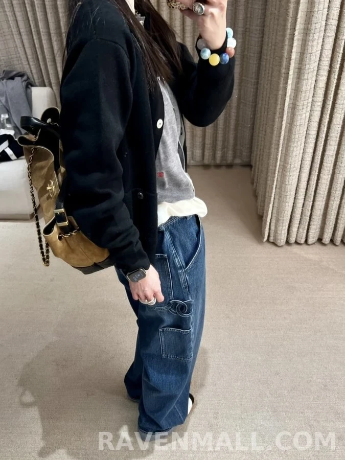 샤넬 샤넬 클래식 버튼 포켓 가디건 상세 이미지