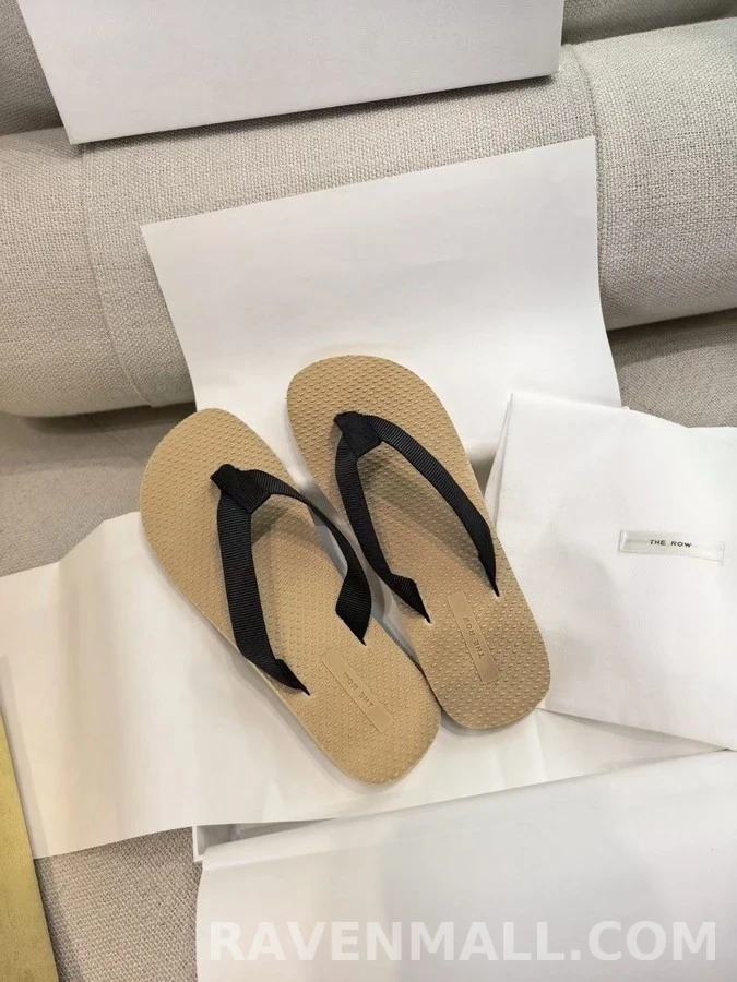 더로우 더로우 듄 코튼 스트랩 플립플랍 상세 이미지