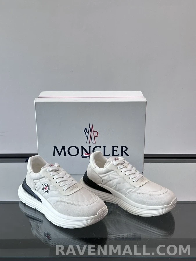 몽클레어 몽클레어 트레일그립 스웨이드 패널 스니커즈 상세 이미지