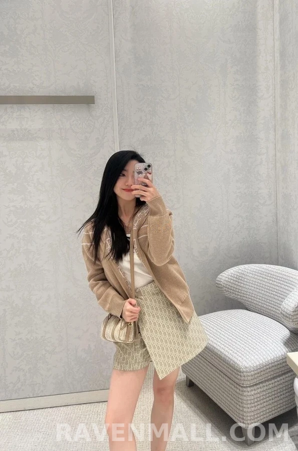 디올 디올 오블리크 자카드 후드 집업 상세 이미지