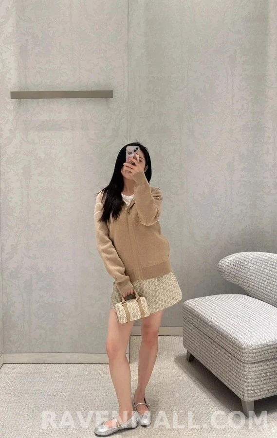 디올 디올 오블리크 자카드 후드 집업 상세 이미지