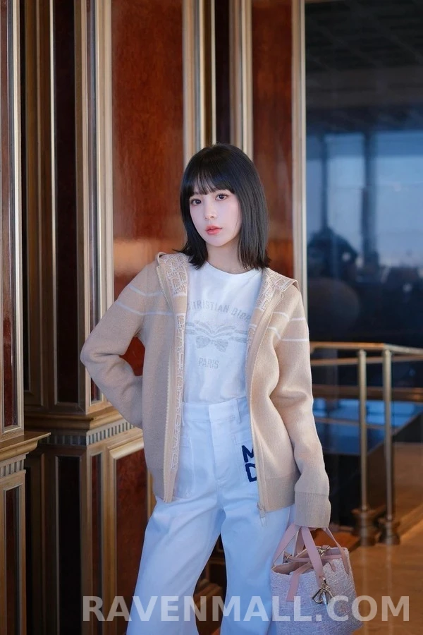 디올 디올 오블리크 자카드 후드 집업 상세 이미지