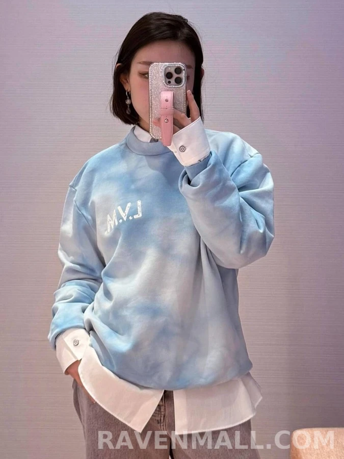 루이비통 루이비통 타이다이 로고 니트 상세 이미지