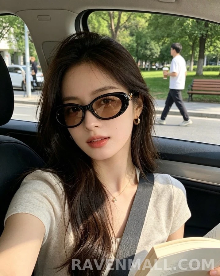 에르메스 에르메스 오벌 프레임 선글라스 상세 이미지