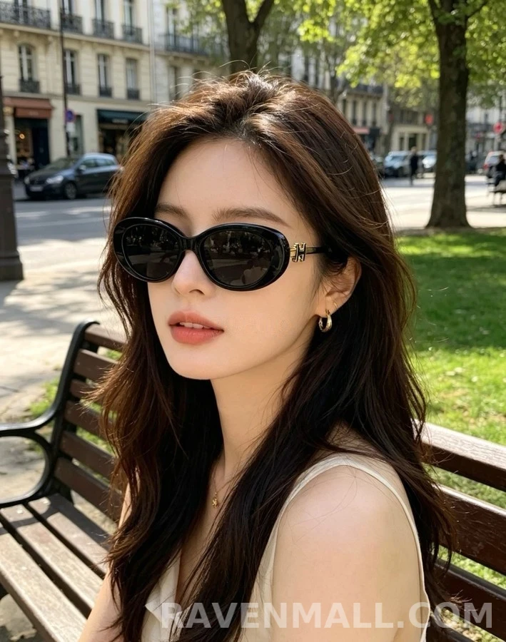 에르메스 에르메스 오벌 프레임 선글라스 상세 이미지