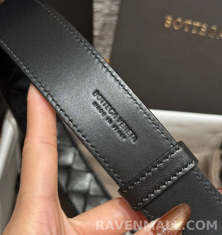 보테가베네타 보테가 베네타 매듭 버클 벨트 상세 이미지