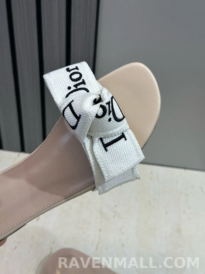 디올 디올 J'A 텍스타일 리본 플랫 샌들 상세 이미지