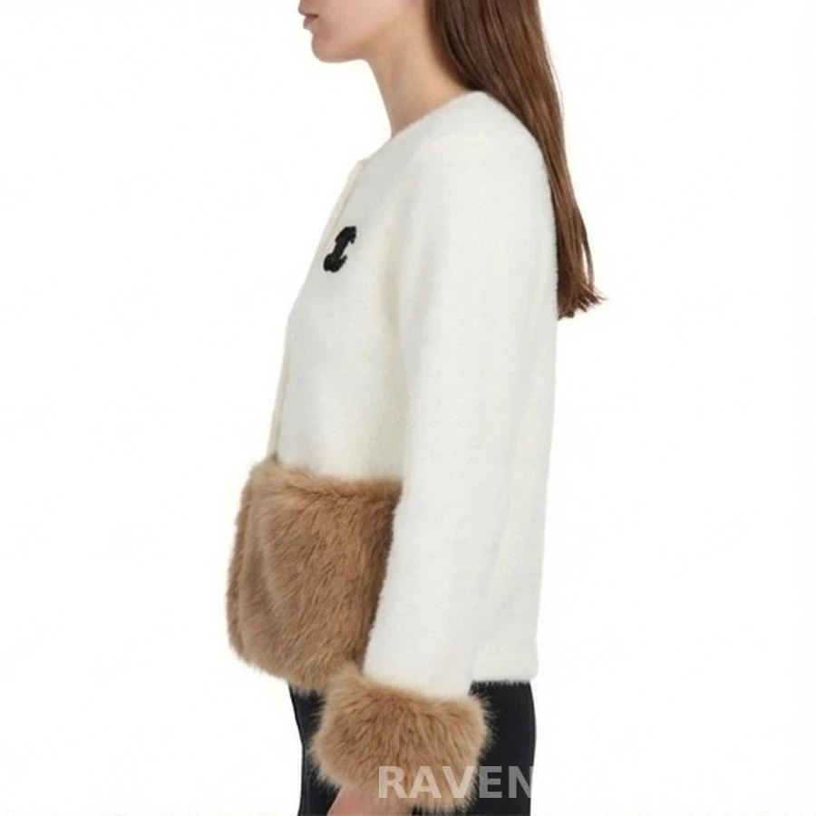 샤넬 샤넬 퍼 가디건 상세 이미지