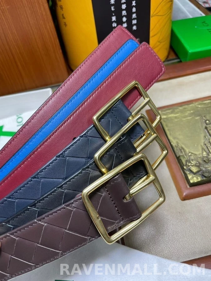 보테가베네타 보테가 베네타 인트레치아토 벨트 상세 이미지