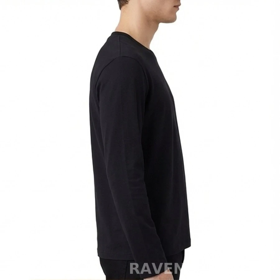 생로랑 생로랑 라운드넥 긴팔 티셔츠 상세 이미지