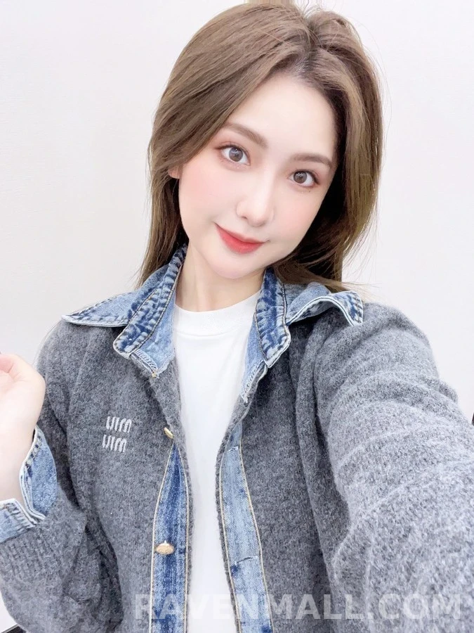 미우미우 미우미우 데님 콜라보 니트 가디건 상세 이미지