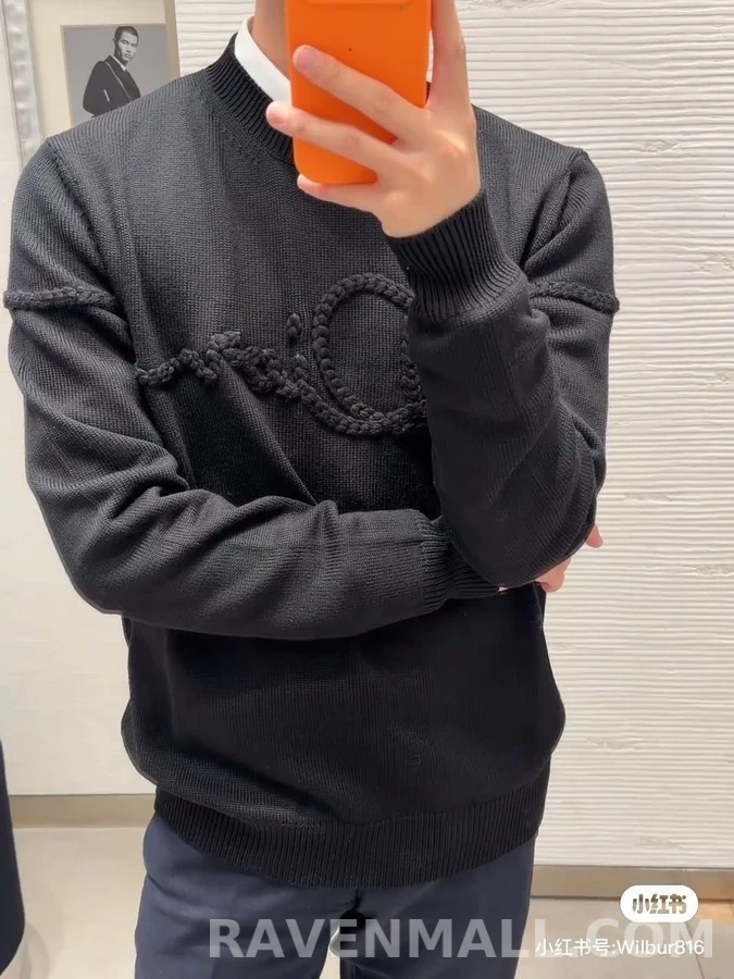 디올 디올 리본 니트 스웨터 상세 이미지