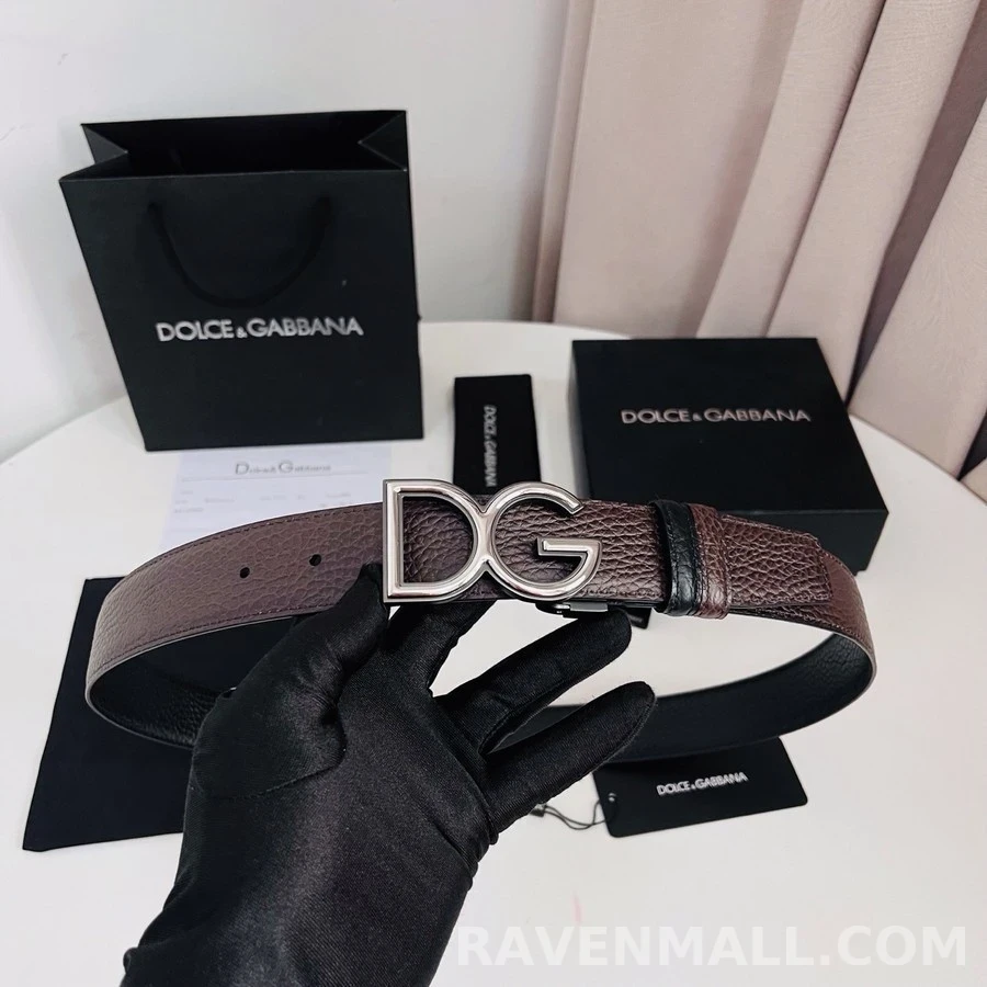 돌체앤가바나 돌체앤가바나 DG 로고 양면 벨트 상세 이미지