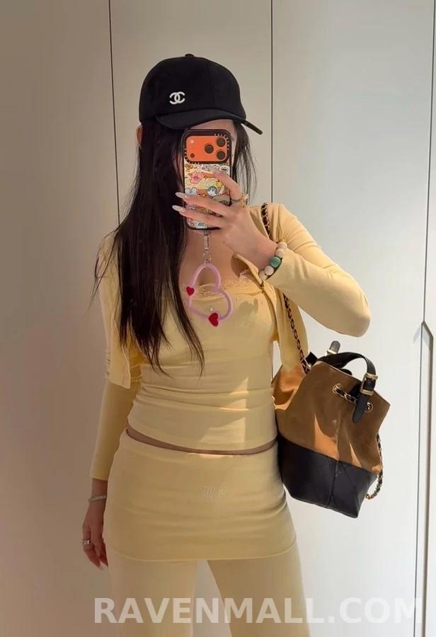 샤넬 샤넬 더블 C 자수 볼캡 상세 이미지