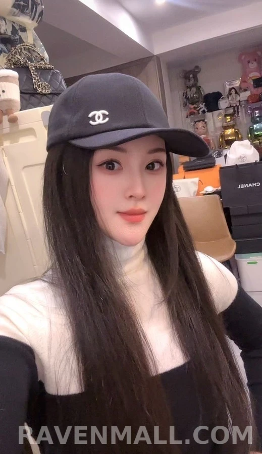 샤넬 샤넬 더블 C 자수 볼캡 상세 이미지