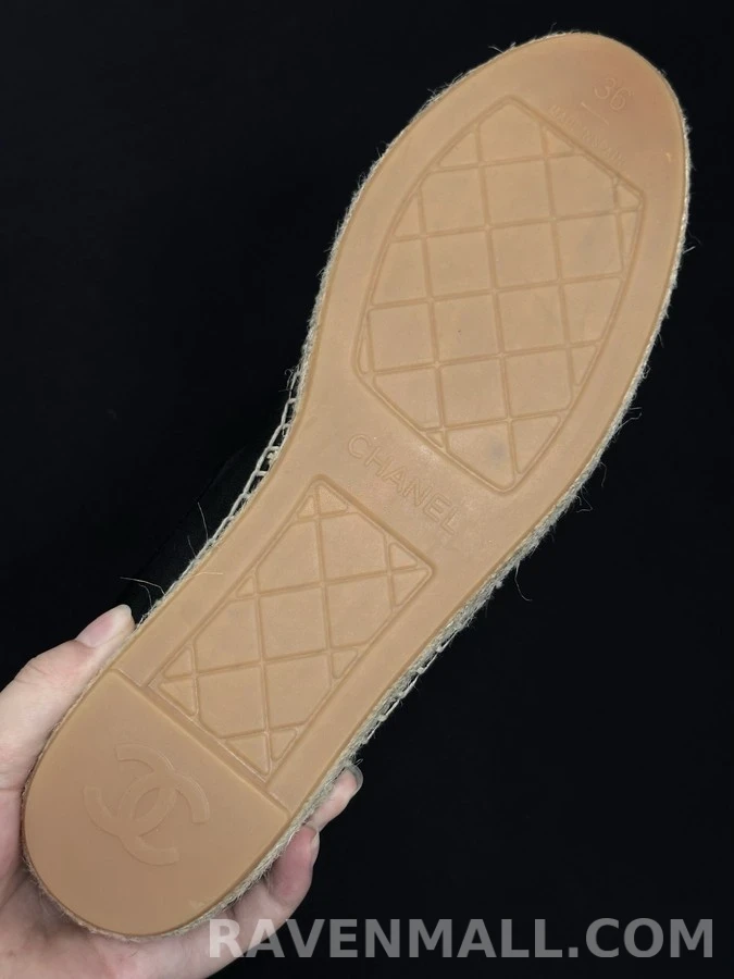 샤넬 샤넬 마리 제인 버클 에스파드리유 플랫 상세 이미지