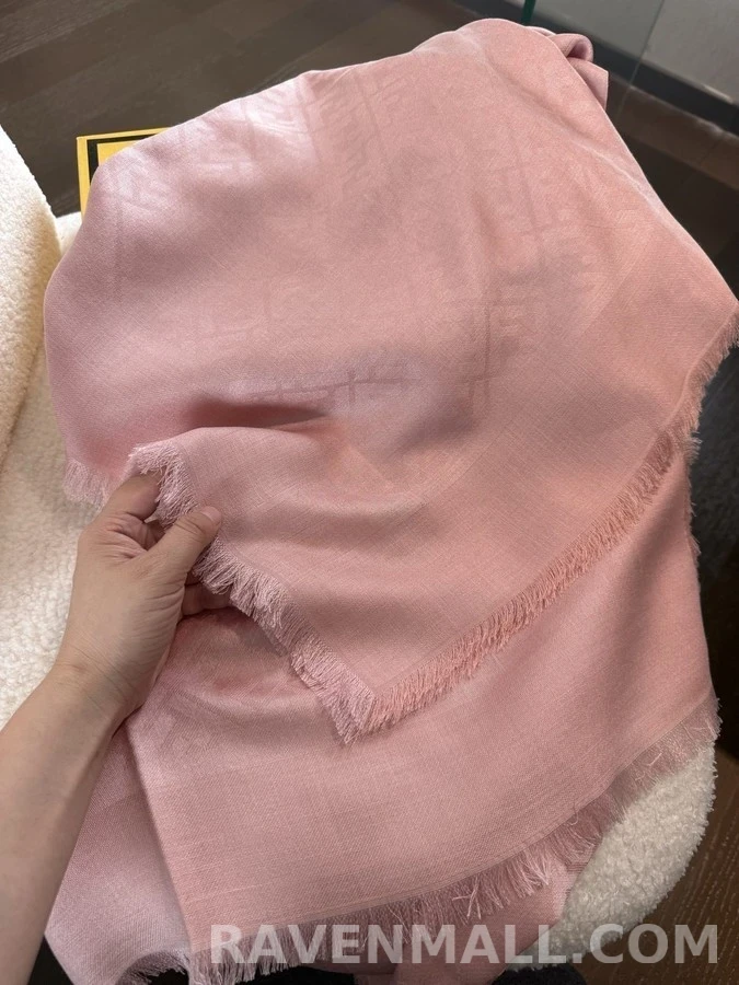펜디 펜디 자카드 숄 상세 이미지