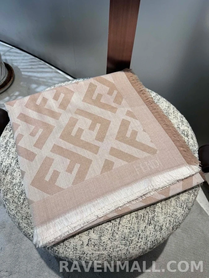 펜디 펜디 자카드 스카프 상세 이미지