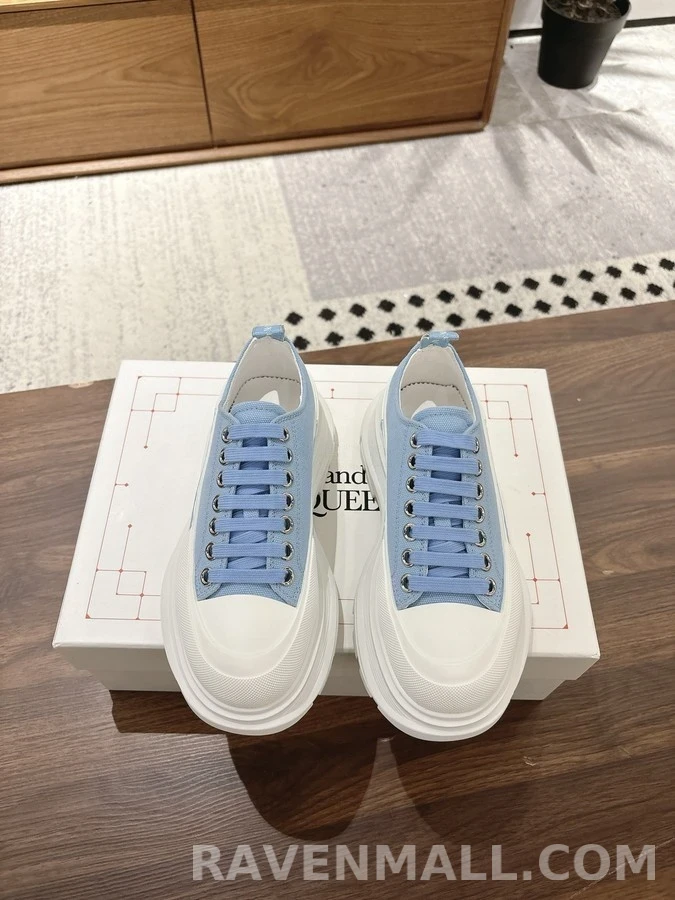 알렉산더 맥퀸 알렉산더 맥퀸 캔버스 청키 스니커즈 상세 이미지