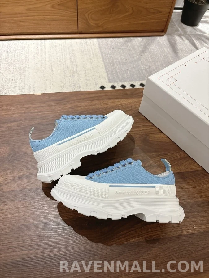 알렉산더 맥퀸 알렉산더 맥퀸 캔버스 청키 스니커즈 상세 이미지