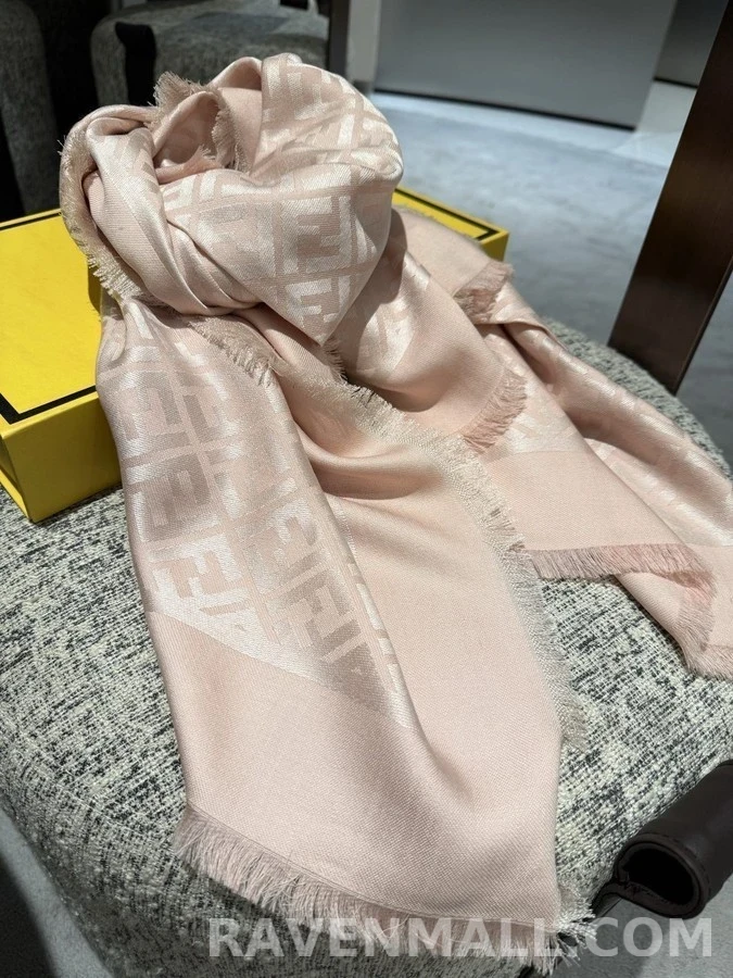 펜디 펜디 자카드 스카프 상세 이미지