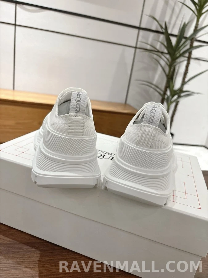 알렉산더 맥퀸 알렉산더 맥퀸 캔버스 플랫폼 스니커즈 상세 이미지