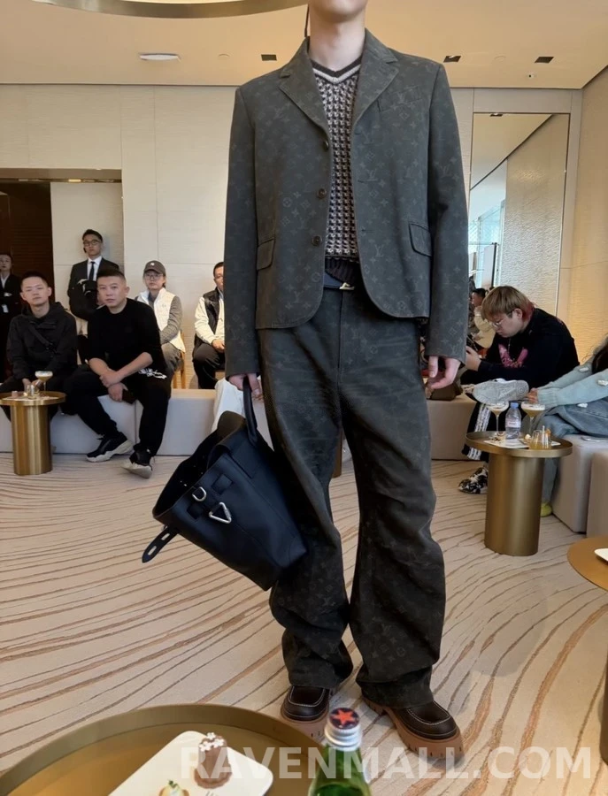루이비통 루이비통 모노그램 와이드 데님 팬츠 상세 이미지