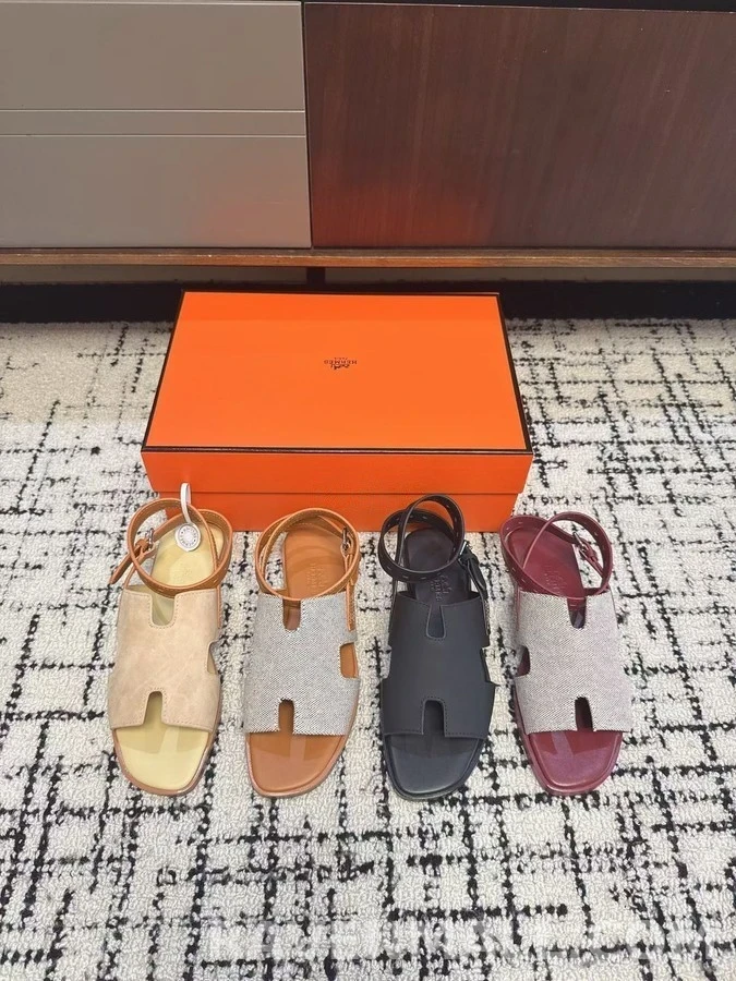 에르메스 에르메스 마야 H컷 앵클 스트랩 샌들 상세 이미지
