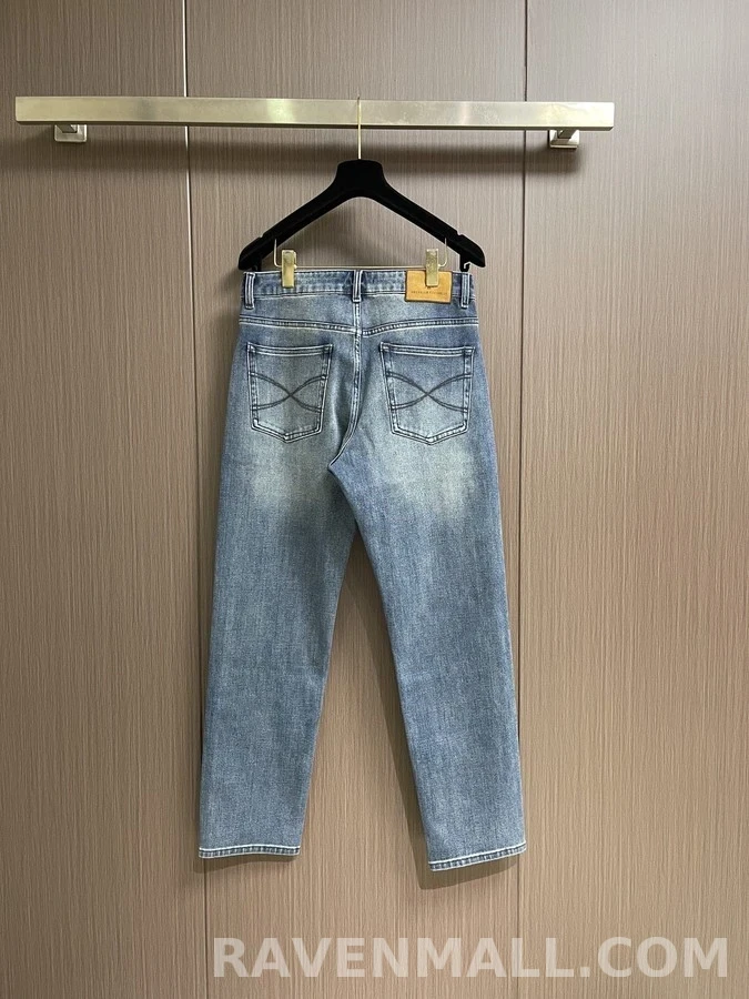 로로피아나 로로피아나 워싱 데님 팬츠 상세 이미지