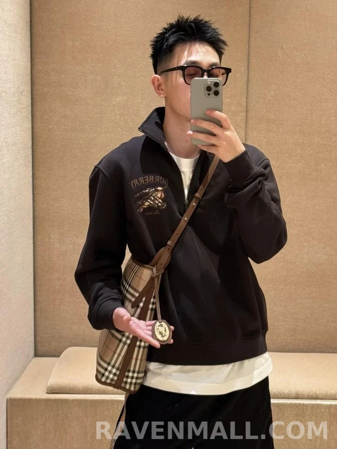 버버리 버버리 기사 엠블럼 팬츠 상세 이미지