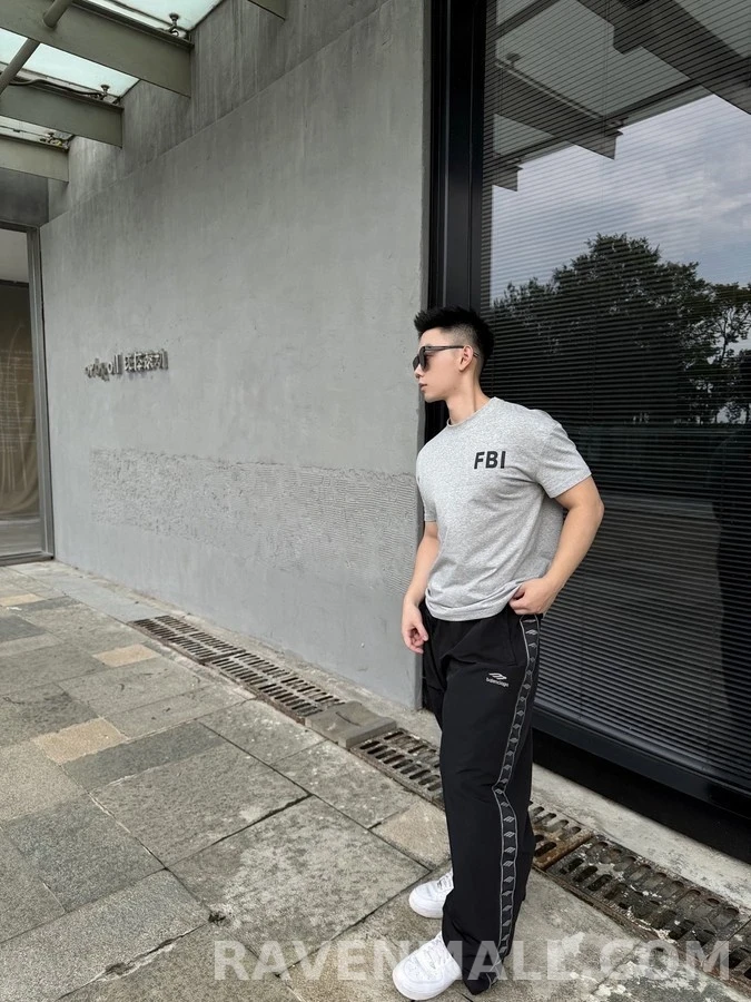발렌시아가 발렌시아가 스트링 로고 테이프 팬츠 상세 이미지