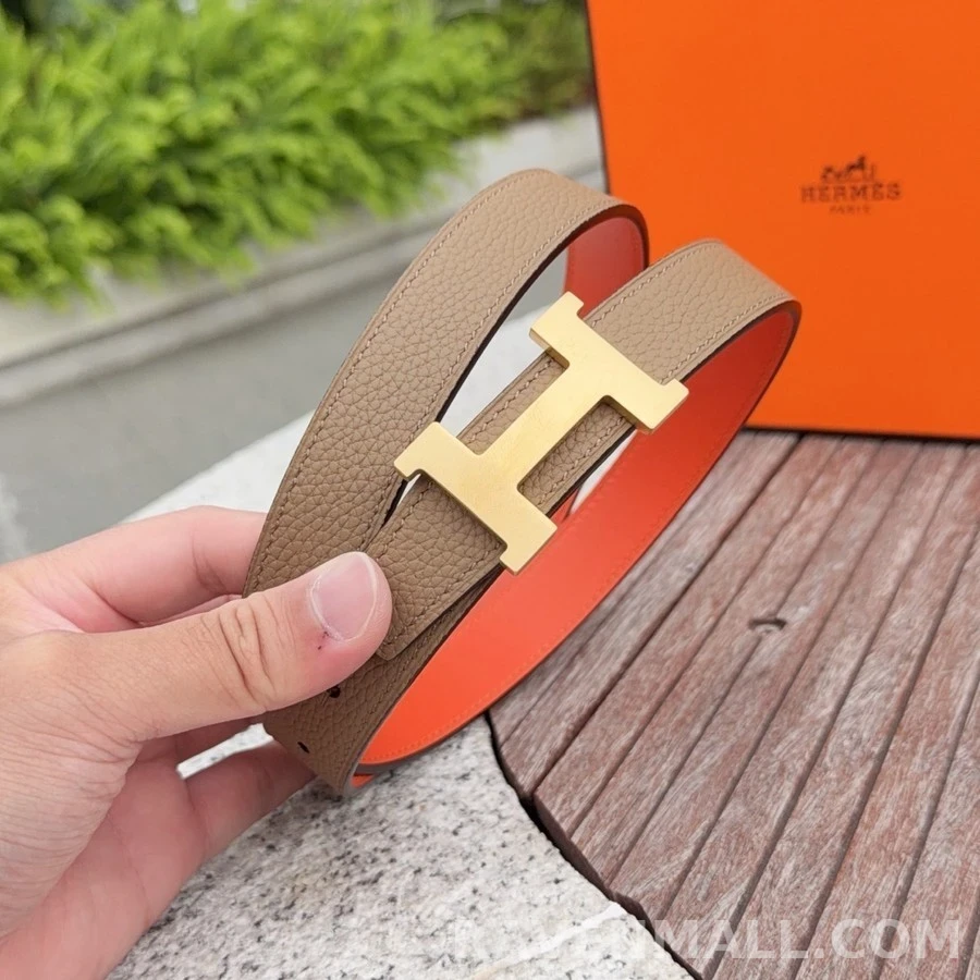 에르메스 에르메스 H 로고 리버시블 벨트 상세 이미지