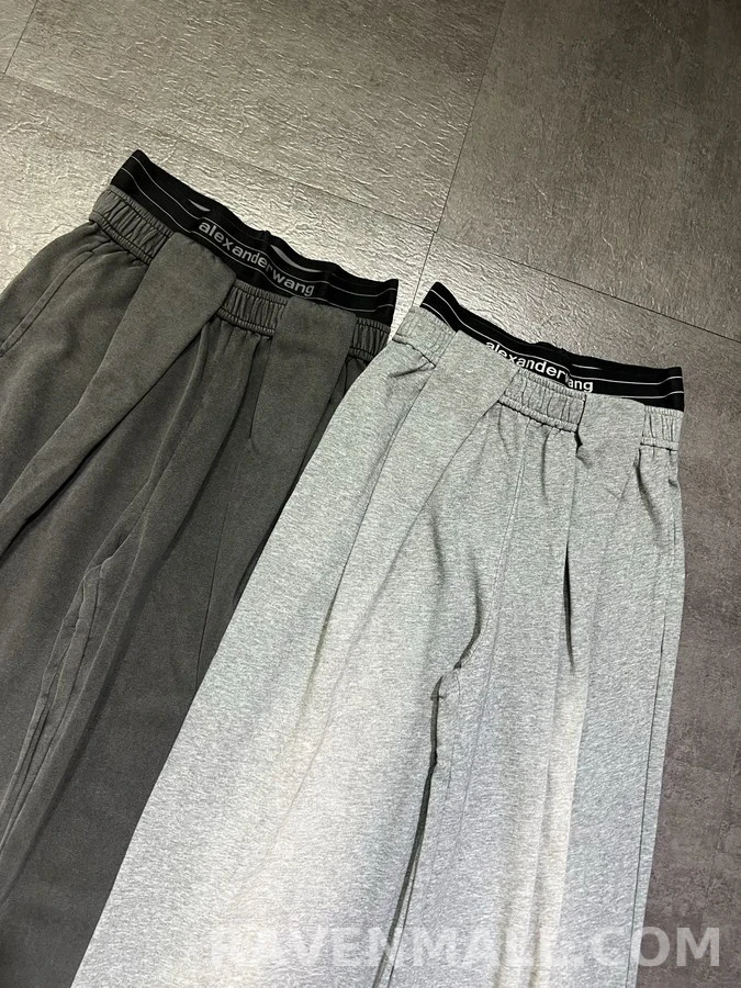 알렉산더 왕 알렉산더 왕 워싱 와이드핏 트레이닝 팬츠 상세 이미지