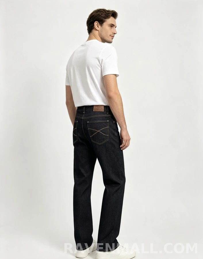 브루넬로 쿠치넬리 브루넬로 쿠치넬리 워싱 데님 스트레이트핏 팬츠 상세 이미지